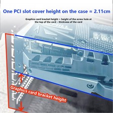 Telescopic Magnetic GPU Support Bracket, Adjustable Stand for ITX Case, Anti-Sag picture