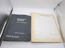 VINTAGE Sperry UNIVAC Manual Books Misc Handbooks Lot Of Two  picture