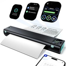 Phomemo M08D Thermal Inkless Printer Bluetooth Portable picture