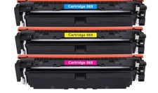 Compatible with Canon 069 Color Toner Cartridge 3 Set Colors Cyan Yellow Magenta picture
