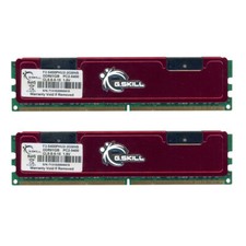 SERVER RAM MODULE G.SKILL F2-5400PHU2-2GBNS 2GB (2x1GB) DDR2 667MHz ECC UNBUFF picture