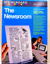 COMMODORE 64/128 -- THE NEWSROOM & CERTIFICATE MAKER (SPRINGBOARD - DISK) picture