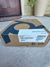 HP Poly Edge E220 Bluetooth IP Phone 82M87AA PoE-enabled 2200-86990-025 NEW picture