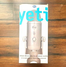 Blue Yeti USB Microphone Silver w/ Stand Mount, Mute, Volume, Headphone Jack picture
