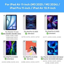 BLACK - RUNELK KEYBOARD CASE FOR IPAD AIR 11-INCH (M4 2026/M3 2025/M2 2024) & picture