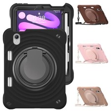 Ripple Shockproof Handle Stand Case Cover for iPad Mini 6/Mini 7 A17 Pro (2024) picture