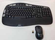 Logitech MK550 K350 Wave Wireless Keyboard w/M510 Mouse & Unifying USB Receiver picture