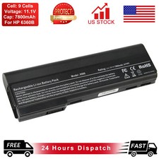 7800mAh Battery for HP EliteBook 8460p 8460w 8470p 8470w 8560p 8570p CC06 9 Cell picture