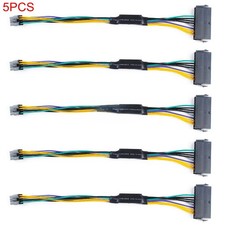 18AWG ATX 24-Pin to 8-Pin Power Supply Adapter Cable for Dell Optiplex Computers picture