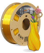 OVERTURE Silk PLA Filament 1.75mm Gold 1kg 3D Printer Filament 72Hr Odor Control picture