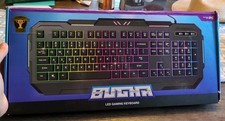 Kyle BUGHA Giersdorf Exclusive RGB LED Gaming PC USB Keyboard NEW  picture
