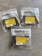 Lot of 3 StarTech.com 6 ft (1.8 m) DisplayPort cables with latches picture