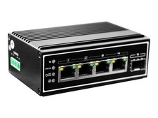 LevelOne IGP-0502 Switch -40°C to 75°C 4 x 10/100/1000 (PoE+) + IGP-0502 picture