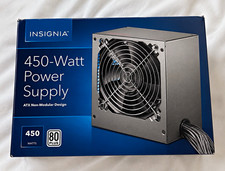 Insignia 450W 80 Plus ATX Power Supply PSU Non-Modular - NS-PCW4508 picture
