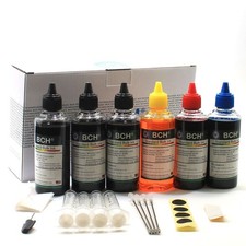 Standard Printer Refill Ink Kit – 600ml Bulk Dye Ink (3X Black, Cyan, Magenta... picture
