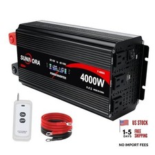 4000W Power Inverter 12V DC to 110V/120V AC Converter 8000W Peak 4000 Watt picture