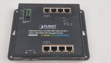 PLANET 8-port 100/1000x SFP Managed PoE Switch Industrial WGS-4215-8P2S picture