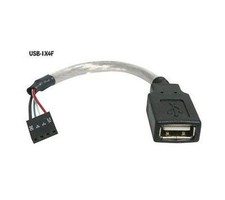 6in USB 2.0 A Female to Motherboard 4 Pin Header Female picture