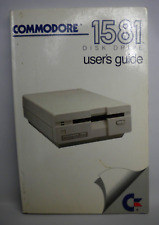 Vintage Original Commodore 1581 Disk Drive User's Guide 1987 Paperback Rare HTF picture