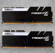 G.SKILL Trident Z RGB 32GB (2x16GB) DDR4-3200 DIMM RAM Kit Intel XMP 2.0 picture