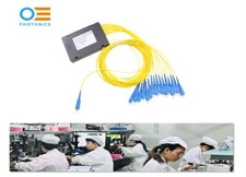 1x16 1250-1650nm Single-Mode SM FTTH Optical Fiber PLC Splitter SC/UPC picture
