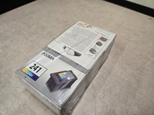 X3 PACK Canon PIXMA 241 Multi-Color Ink FINE Cartridge Factory Sealed Genuine picture