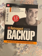 Vintage Dantz Retrospect Desktop Backup Mac version 4.3 Part #MU45043 picture