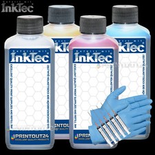 4 X 0.5L InkTec® Refill Ink Set Kit T02W1 T02W2 T02W3 T02W4 T02W6 picture