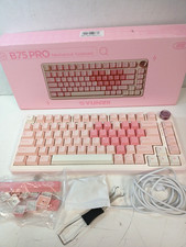 YUNZII B75 PRO Hotswable Mechanical Keyboard, Pink picture