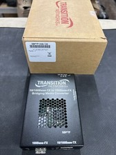 Transition Networks SBFTF1039-105 10/100Base-TX 100Base-FX Media Converter Read picture