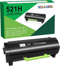 521H 52D1H00 Black Toner Cartridge Lexmark MS710/MS711/MS810/MS811/MS812 Series picture