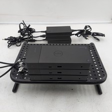 3x Dell WD19TB Thunderbolt 3 USB-C DisplayPort Docking Station w 180w Power Adt picture