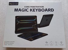 iFacemall Magic Keyboard – Clear & Black for iPad Air 11 picture