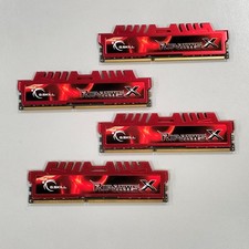 G.SKILL Ripjaws 4x4GB DDR3 RAM PC3-12800 1600MHz CL9 Non-ECC F3-12800CL9Q-16GBXL picture