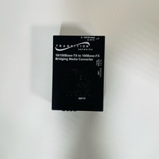 Transition Networks 10/100Base-TX to 100Base-FX Bridging Media Converter picture
