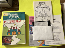 Electric Company Picture Place Sesame Commodore 64/128 Complete Tested Works picture