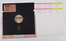 Vtg Scotch Computer Floppy Disk-Collectible, Untested, As-Is (Speedscript 90) picture