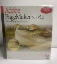 Adobe PageMaker 6.5 Education Version for Windows NEW SEALED picture