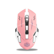 Wireless Gaming Mouse PC Rechargeable LED Light USB Computer Laptop Silent Mice picture