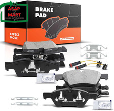 A-Premium Front & Rear Ceramic Disc Brake Pads Set Compatible with Select Merced picture