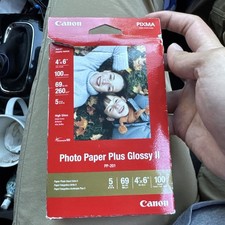 Canon PP-201 Photo Paper Plus Glossy II 4x6 inch 100 Sheets picture