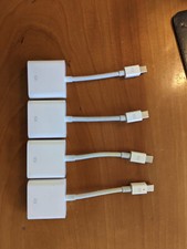 Four (4) Apple Mini DisplayPort to DVI Adapters A1305 (Original Genuine Apple) picture