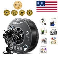 Moisture-Proof 1KG Creality Black PETG Filament 1.75mm - High Precision Quality picture