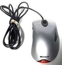 Microsoft IntelliMouse Explorer 3.0 USB PS/2 Compatible Mouse Works Silver Grey picture