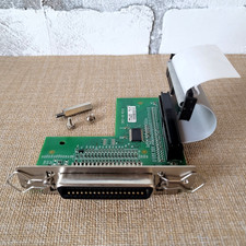 Zebra Printer S4M 29831 Interface Board Card w/Ribbon Cable TESTED picture