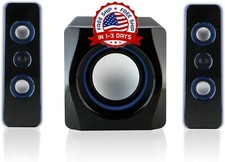 Sistema De Altavoces De Subwoofer Bluetooth Con Juegos Película Fiesta NEW US.. picture