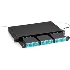 Black Box High Density Fiber Optic Enclosure 3 HD Slots In 1U FOEN50HD-3H-1U picture