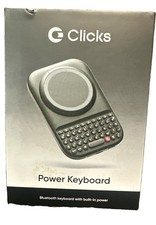 🔥Clicks Power Keyboard - MagSafe Qi2 Wireless Bluetooth 9 Devices 2300mAh Onyx picture