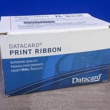 532000-002 DATACARD Black Monochrome Ribbon Kit - 1,500 prints NEW~ picture