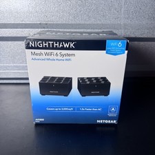 NETGEAR Nighthawk Dual-Band Mesh Router Wi-Fi System AX1800 MK62 - Open Box picture
